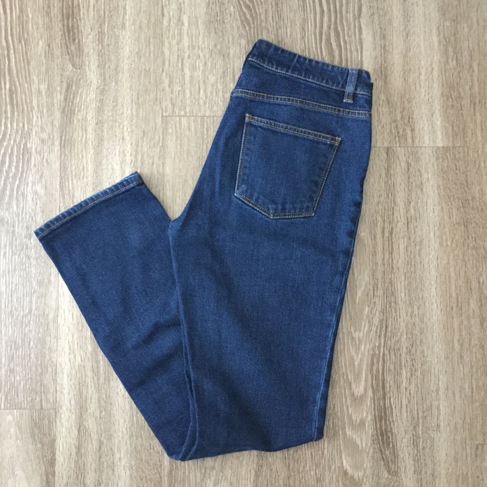Talbots Heritage Straight Leg Dark Wash Jeans 6/28